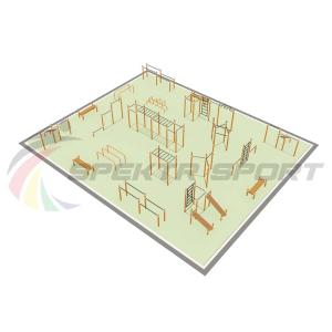 Купить Парковая площадка для Воркаут и WRK 4_76mm в Карачеве 