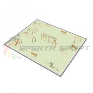 Купить Парковая площадка для Воркаут и WRK 2_76mm в Карачеве 